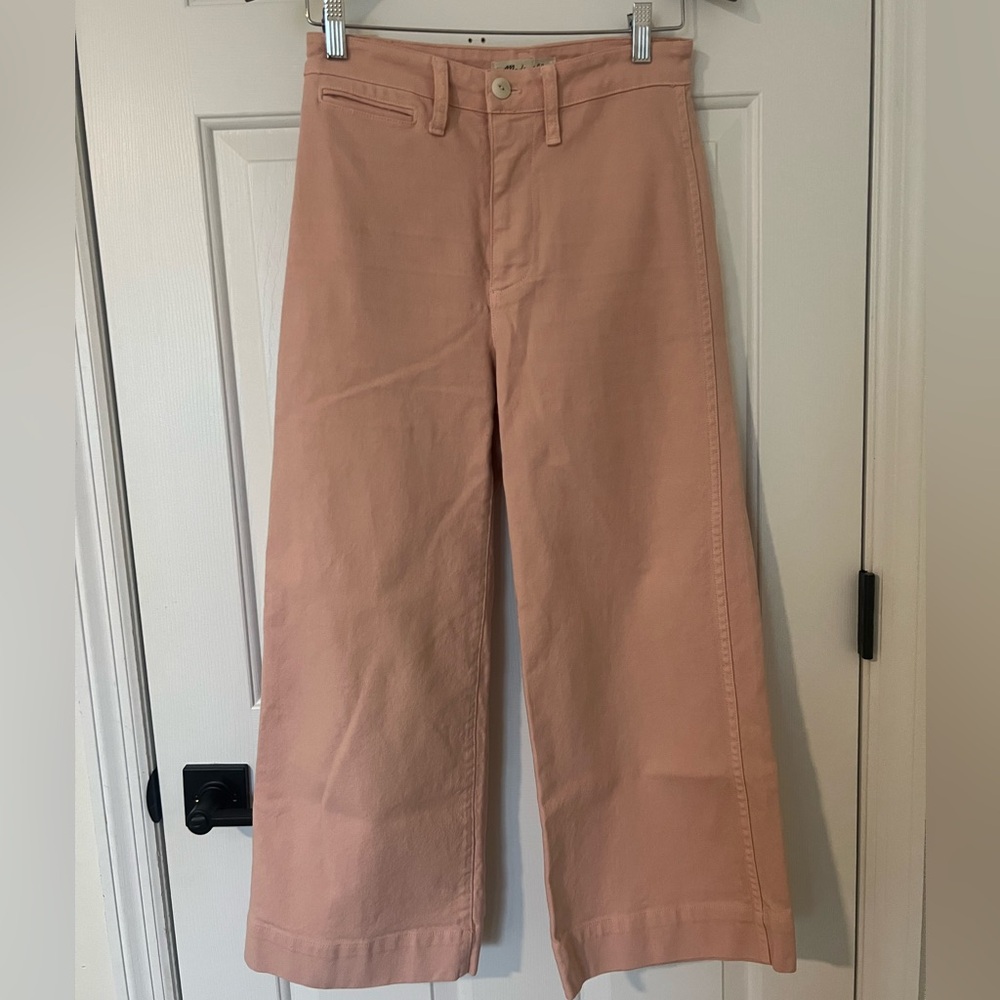 Madewell Blush Pink Trousers